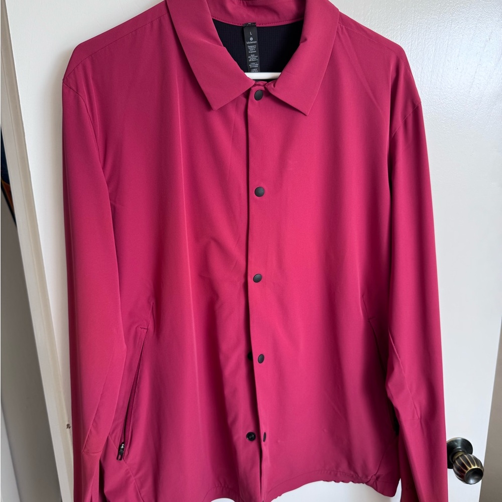 Lululemon | Red Coaches Jacket
